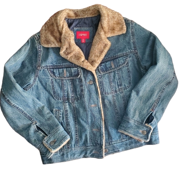 Esprit Vintage jean jacket medium - Picture 1 of 13